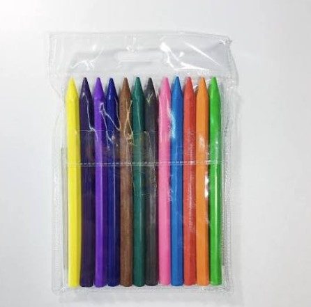 Crayons de couleur plastique