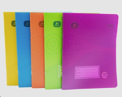 Protege-cahier 60 pages souple