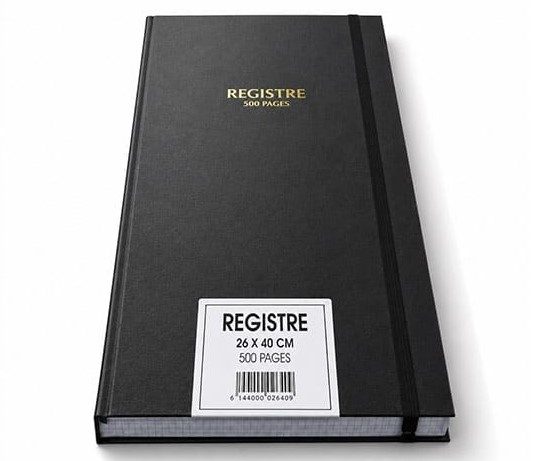 Registre 500 pages